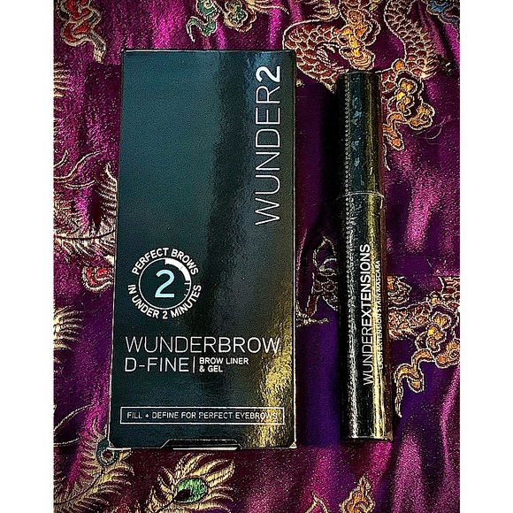 ⭐️SALE⭐️ NEW Wunder 2 Wunderbrow D-Fine Brow kit & WunderExtensions Mascara - Picture 1 of 11